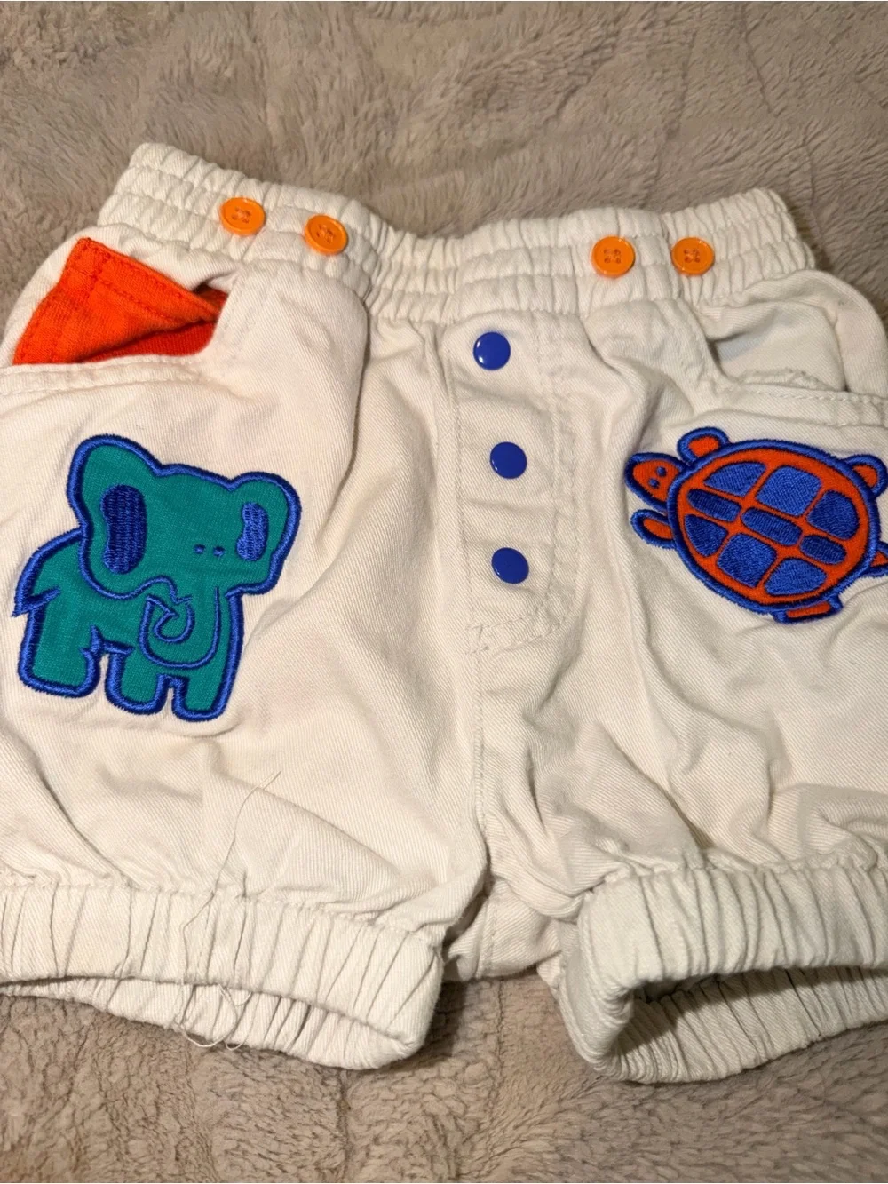 Vintage Baby Boys Clothing Lot (5 Pcs) - 80s 90s Rompers, Gymboree - Sizes 0-12M